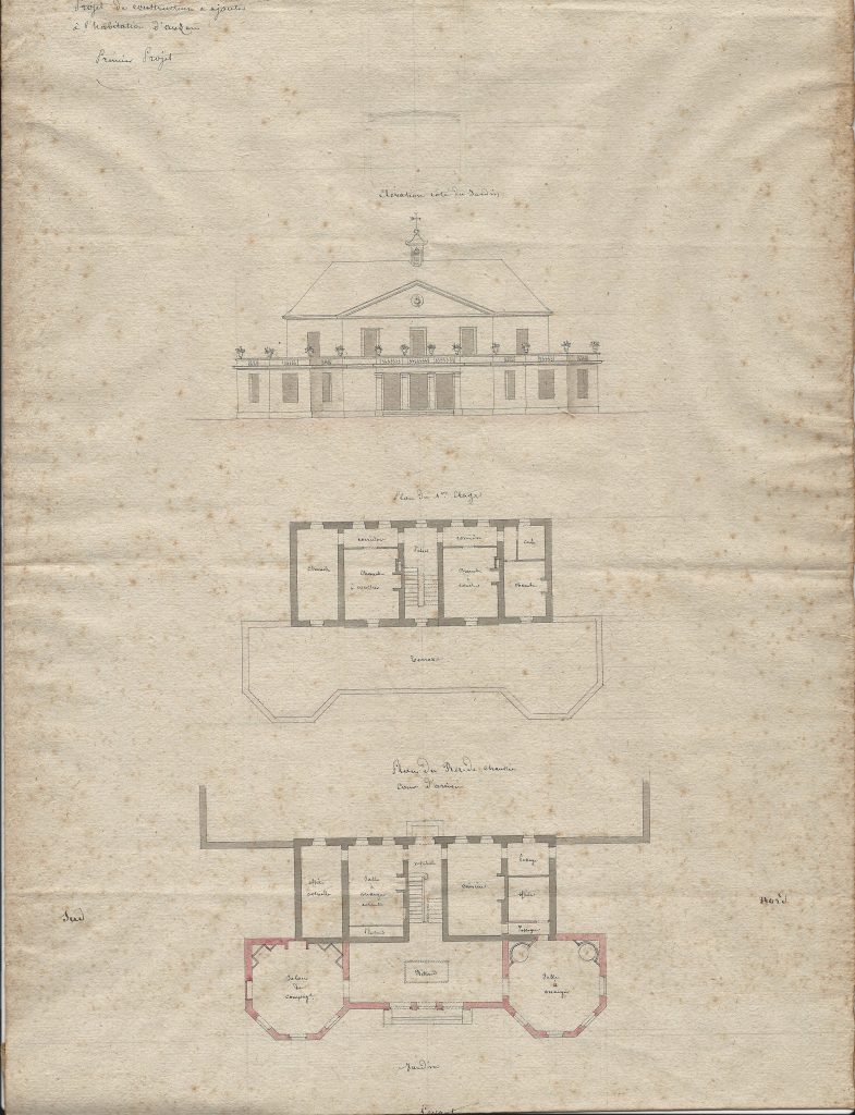 Projet d'agrandissemnt 1817